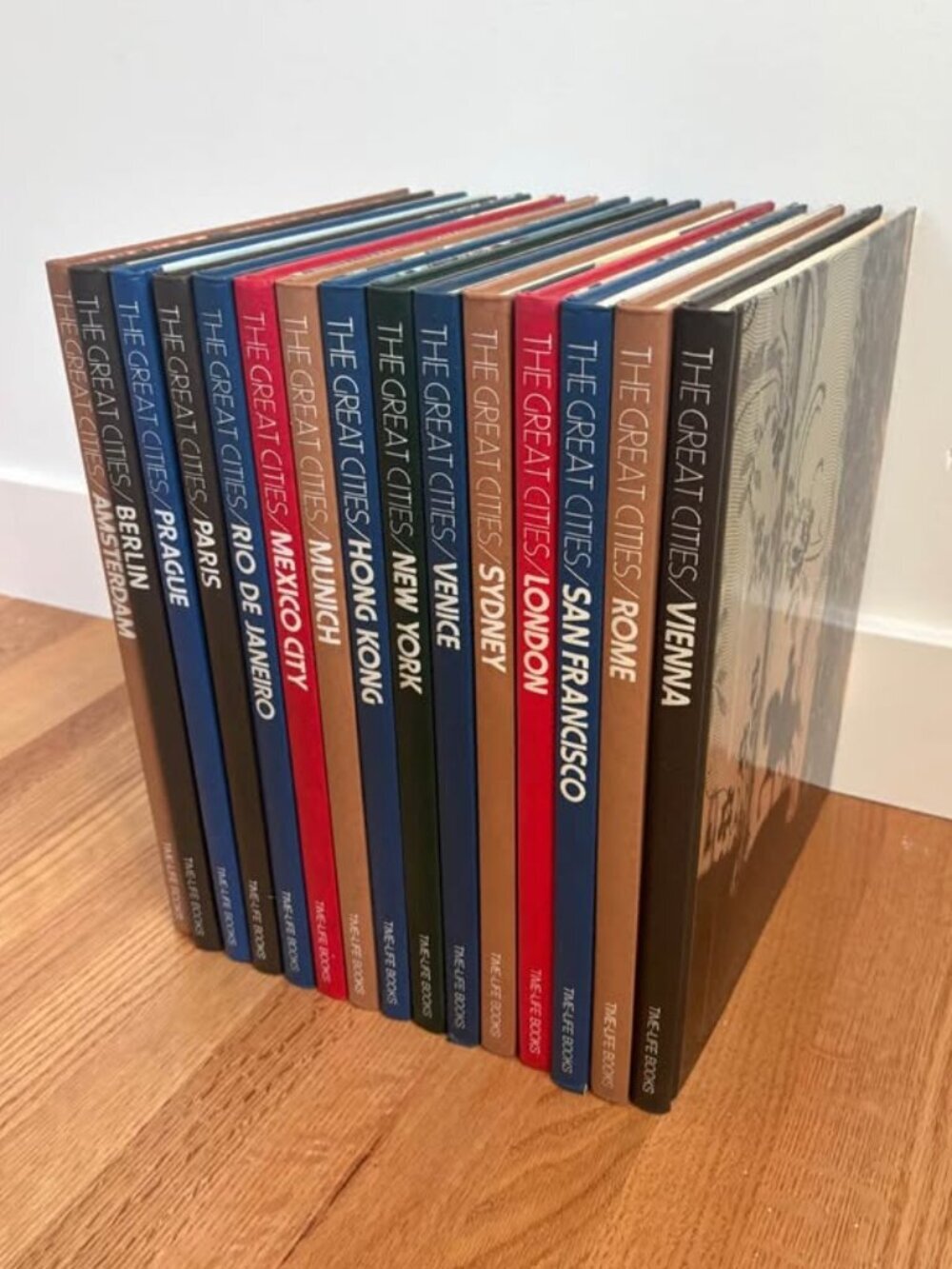 Vintage Time-Life The Great Cities Series 15 Hardcover Books Travel Lot 1970s